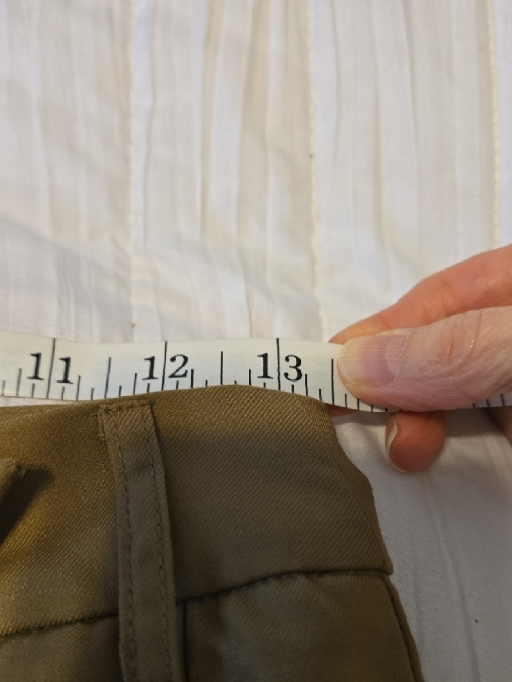 Commense Wide-Leg High Waist Pants in Tan. Size XS NWT - Picture 15 of 16